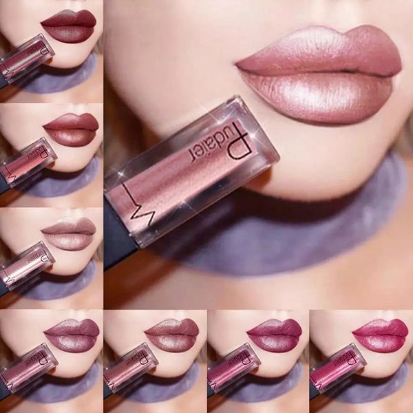 pudaier pearlescent matte lip gloss liquid lipstick mositurizing waterproof long lasting lip makeup 24 colors
pudaier pearlescent matte lip gloss liquid lipstick mositurizing waterproof long lasting lip makeup 24 colors
