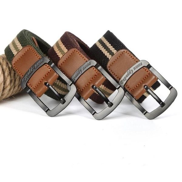 belt men pin buckle belt casual belts for women luxury outdoor tactical canvas, Black;brown
belt men pin buckle belt casual belts for women luxury outdoor tactical canvas, Black;brown
