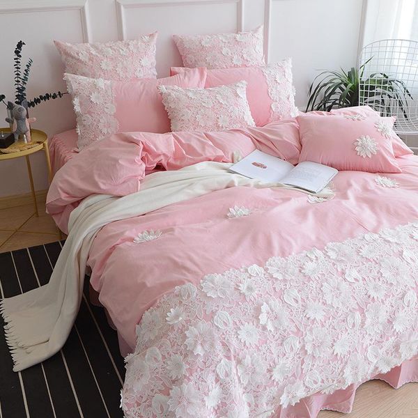 wedding bedding sets pure cotton duvet cover pillowcases bed skirt lace embroidery princess romantic home textiles
wedding bedding sets pure cotton duvet cover pillowcases bed skirt lace embroidery princess romantic home textiles
