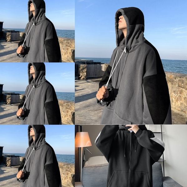 yv1gc cardigan men's autumn and winter coat hoodiehoodie loose ins duvcn brand versatile les cool hip hop hoodiehoodie coat fashion, Black
yv1gc cardigan men's autumn and winter coat hoodiehoodie loose ins duvcn brand versatile les cool hip hop hoodiehoodie coat fashion, Black