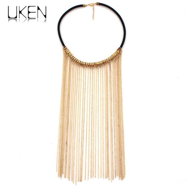 pendant necklaces uken exaggerated tassels necklace fashion choker black leather long chain statement & pendants women accessories, Silver
pendant necklaces uken exaggerated tassels necklace fashion choker black leather long chain statement & pendants women accessories, Silver