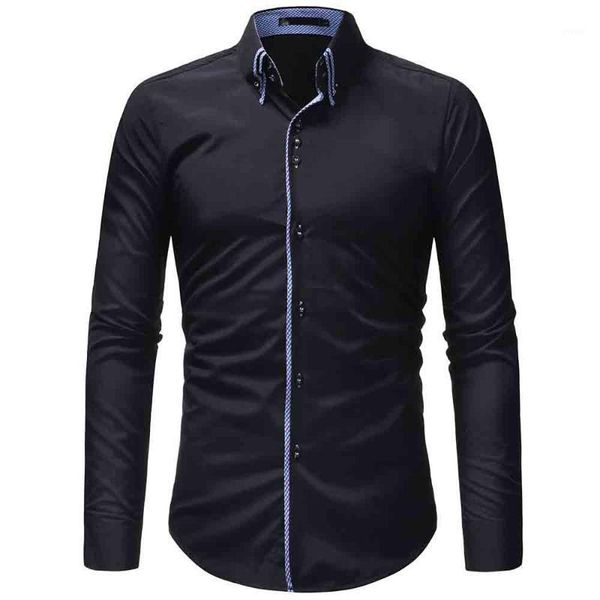new fashion men shirt long sleeve camisas para hombre brand-clothing shirt men casual slim fit camisa hombre cool1, White;black
new fashion men shirt long sleeve camisas para hombre brand-clothing shirt men casual slim fit camisa hombre cool1, White;black