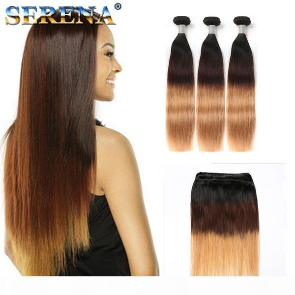 grade 9a brazilian straight ombre human hair extensions 3pcs #1b 4 27 honey blonde dark roots ombre brazilian human hair weave bundles, Black
grade 9a brazilian straight ombre human hair extensions 3pcs #1b 4 27 honey blonde dark roots ombre brazilian human hair weave bundles, Black