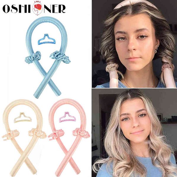 hair curler heatless rod headband curls ribbon lazy rollers sleeping soft curlers diy styling tools 220304
hair curler heatless rod headband curls ribbon lazy rollers sleeping soft curlers diy styling tools 220304