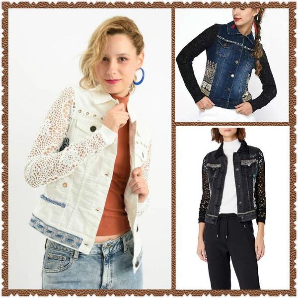 women's jackets spanish deg mini leader stitching thread printed zipper short jacket three options, Black;brown
women's jackets spanish deg mini leader stitching thread printed zipper short jacket three options, Black;brown