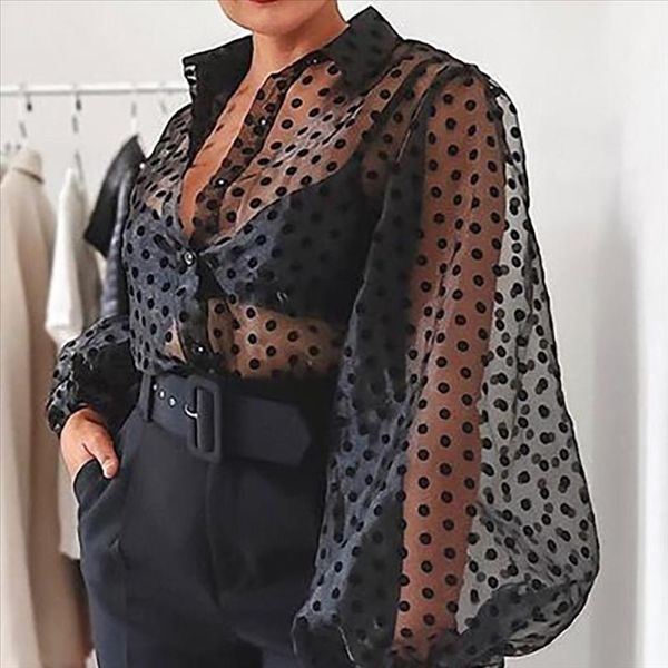 40 transparent womens lace patchwork blouse summer casual long sleeve mesh elegant female lapel plus size, White
40 transparent womens lace patchwork blouse summer casual long sleeve mesh elegant female lapel plus size, White