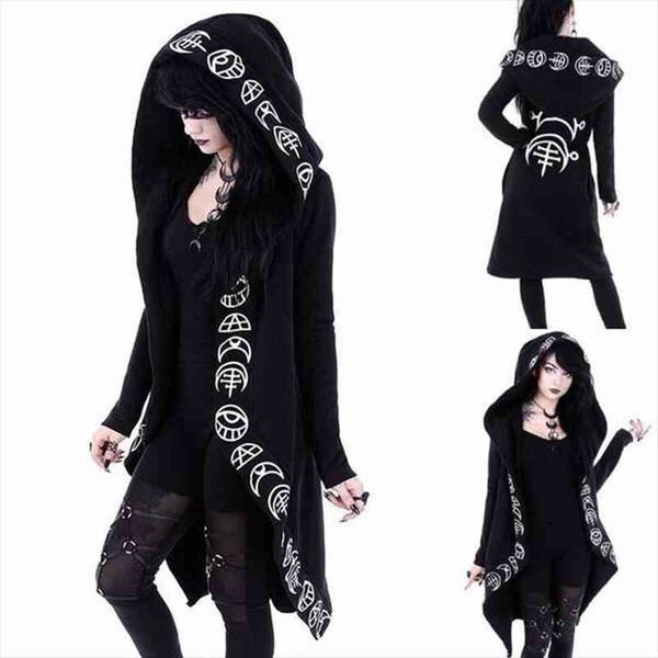 gothic punk black long women hoodies autumn moon print long sleeve hoodie women loose coat hooded sweatshirt
gothic punk black long women hoodies autumn moon print long sleeve hoodie women loose coat hooded sweatshirt