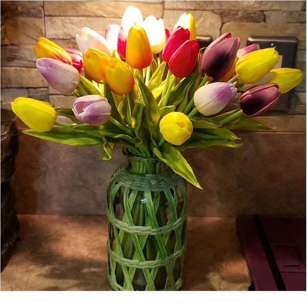 5/10pcs artificial tulips bonsai tulip flowers foam tulipanes flower bouquet for real touch wedding flower bouquet de jllcvf
5/10pcs artificial tulips bonsai tulip flowers foam tulipanes flower bouquet for real touch wedding flower bouquet de jllcvf