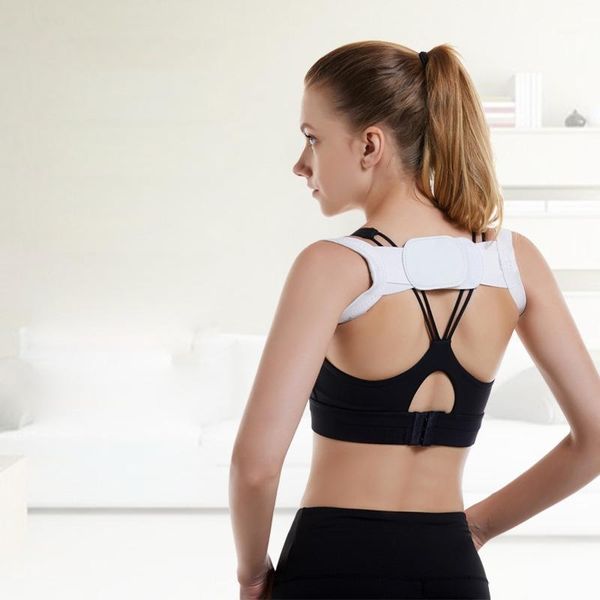 back support 1pc spine shoulder posture correction band humpback pain relief corrector brace1, Black;blue
back support 1pc spine shoulder posture correction band humpback pain relief corrector brace1, Black;blue