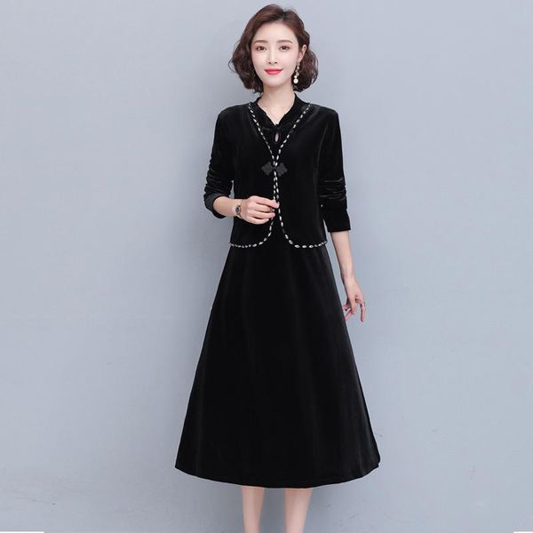 women's jackets gold velvet womens short coat 2021 spring long sleeve open stitch shawl wraps fashion temperament outerwar, Black;brown 
women's jackets gold velvet womens short coat 2021 spring long sleeve open stitch shawl wraps fashion temperament outerwar, Black;brown