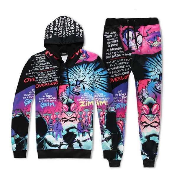 leisure suit sports tourism autumn men's wear 3d printed hooded pullover sweater pants, Gray
leisure suit sports tourism autumn men's wear 3d printed hooded pullover sweater pants, Gray