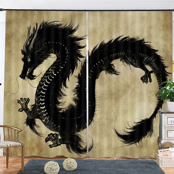 budloom 3d digital printing chinese dragon curtain for living room modern style window drape
budloom 3d digital printing chinese dragon curtain for living room modern style window drape