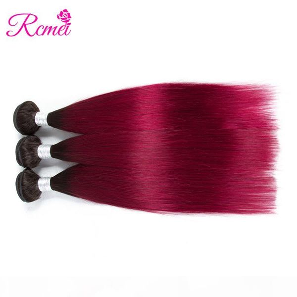rcmei pre-colored 2 tone ombre hair 1b burgundy straight hair weaving 3 bundles deals brazilian straight human hair extensions, Black
rcmei pre-colored 2 tone ombre hair 1b burgundy straight hair weaving 3 bundles deals brazilian straight human hair extensions, Black