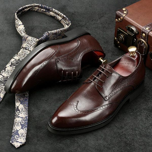2021 fall/winter men's shoes pointed toe strap business formal wear handmade leather shoes british bullock retro men's, Black
2021 fall/winter men's shoes pointed toe strap business formal wear handmade leather shoes british bullock retro men's, Black
