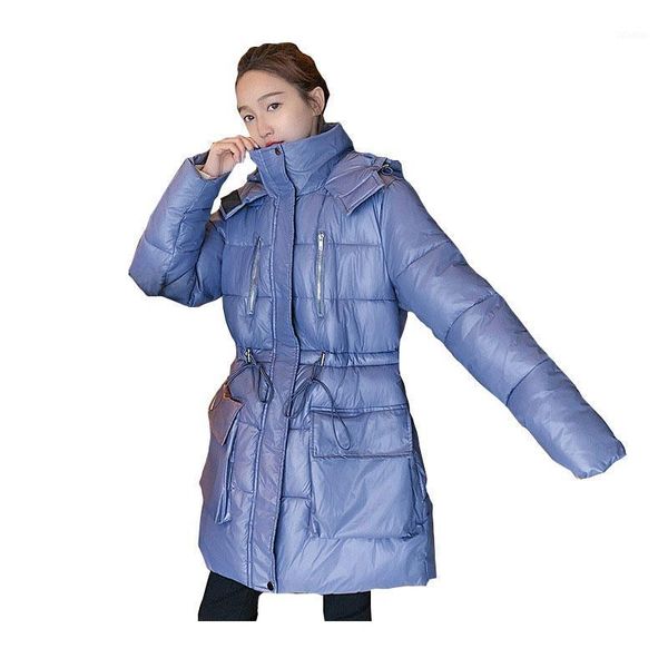 women's down & parkas women medium long winter jacket girls wide loose hooded glossy windproof oversize cotton padded outwear coat1, Black
women's down & parkas women medium long winter jacket girls wide loose hooded glossy windproof oversize cotton padded outwear coat1, Black