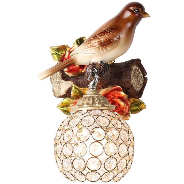 european resin colorful bird wall lamp living room television background wall corridor bedroom bedside lamp art creative light
european resin colorful bird wall lamp living room television background wall corridor bedroom bedside lamp art creative light
