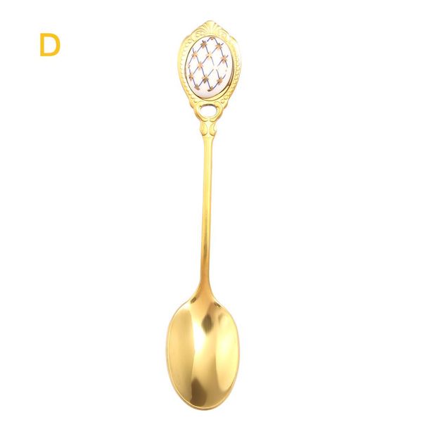 stainless steel spoons inlay ceramic handle coffee scoop vintage gold color dessert spoon elegant fashion cake scoop h wmtngn
stainless steel spoons inlay ceramic handle coffee scoop vintage gold color dessert spoon elegant fashion cake scoop h wmtngn