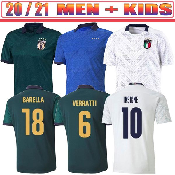 2020 italy barella sensi insigne soccer jersey 20 21 away white third chiellini belotti bernardeschi football shirts mens kids with socks, Black;yellow
2020 italy barella sensi insigne soccer jersey 20 21 away white third chiellini belotti bernardeschi football shirts mens kids with socks, Black;yellow