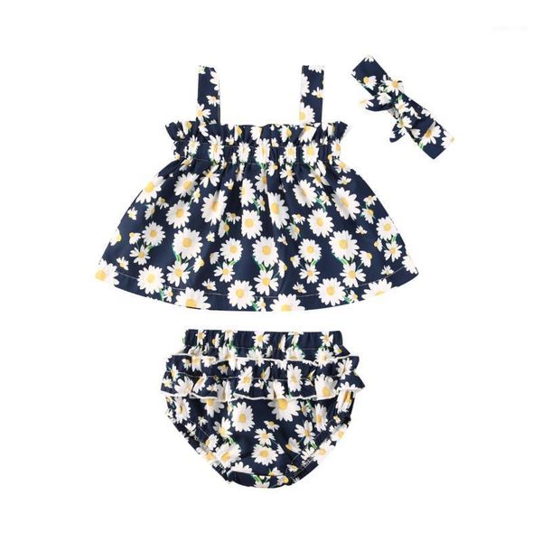 2020 summer baby girls fashion clothes small chrysanthemum suit + headscarf backless hanging shoulder set1, White
2020 summer baby girls fashion clothes small chrysanthemum suit + headscarf backless hanging shoulder set1, White