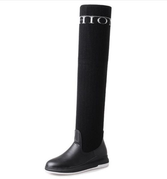 fashion platform shoes woman women pumps winter wedges casual over the knee snow boots ladies chaussure femme girls g61222, Black
fashion platform shoes woman women pumps winter wedges casual over the knee snow boots ladies chaussure femme girls g61222, Black