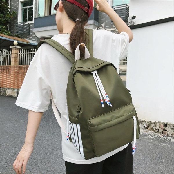 2020 simple college women backpack for girls teenage school bags lightweight nylon junior high students school backpack female
2020 simple college women backpack for girls teenage school bags lightweight nylon junior high students school backpack female