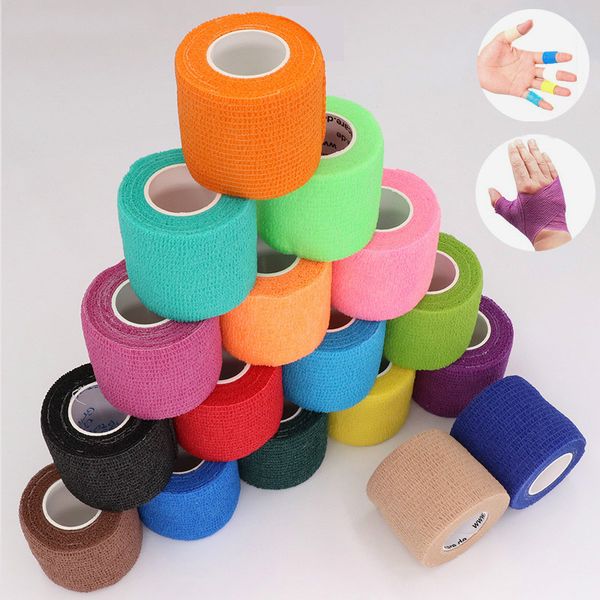 colorful sport self adhesive elastic bandage wrap tape 4.5m elasast for knee support pads finger ankle palm shoulder
colorful sport self adhesive elastic bandage wrap tape 4.5m elasast for knee support pads finger ankle palm shoulder