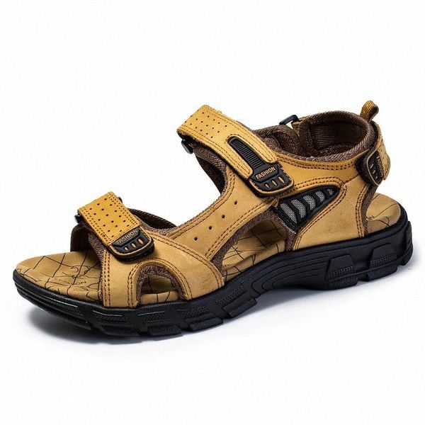 2020 summer genuine leahter shoes men sandals thick sole beach sandals non-slip mens summer holiday shoes a2324 #8i9w, Black
2020 summer genuine leahter shoes men sandals thick sole beach sandals non-slip mens summer holiday shoes a2324 #8i9w, Black