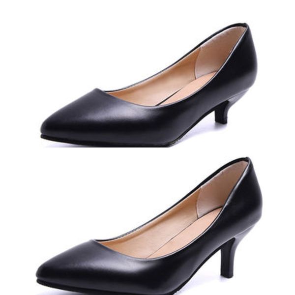 professional single simple comfort work black high heels formal wear leather small size women's shoes 32 c0129
professional single simple comfort work black high heels formal wear leather small size women's shoes 32 c0129