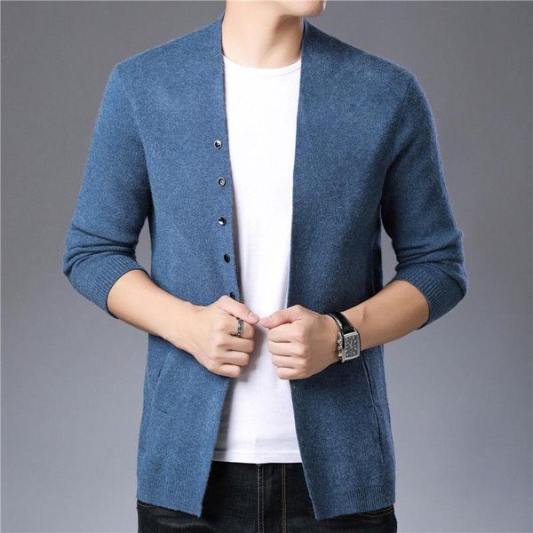 men's sweaters autumn thin v-neck sweater young button solid color long sleeve casual cardigan tide, White;black
men's sweaters autumn thin v-neck sweater young button solid color long sleeve casual cardigan tide, White;black