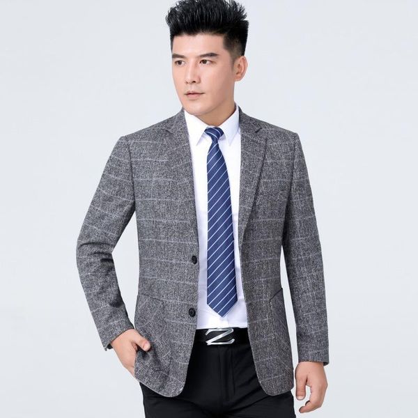hippinghan edition and west casual brand leisure suit jacket men age season case grain of single west business suit, dad, Gray
hippinghan edition and west casual brand leisure suit jacket men age season case grain of single west business suit, dad, Gray