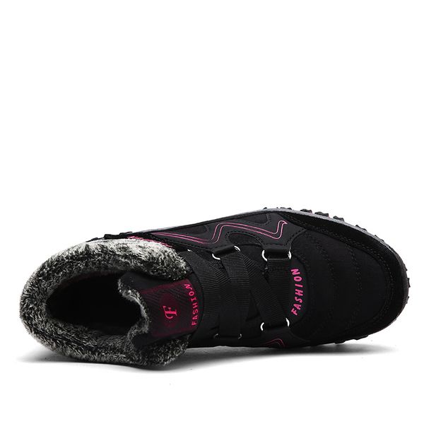 jkpudun leather men boots winter with fur warm snow boots men winter work casual shoes sneakers high rubber ankle boots 201102, Black
jkpudun leather men boots winter with fur warm snow boots men winter work casual shoes sneakers high rubber ankle boots 201102, Black