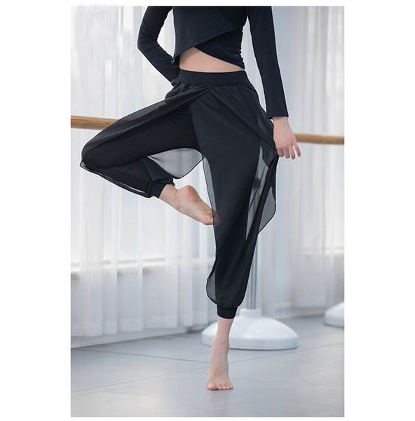 women dance pant for yoga ballet chinese folk dance classical dancing pants chiffon dancer ballroom practice harem pants, Black;red
women dance pant for yoga ballet chinese folk dance classical dancing pants chiffon dancer ballroom practice harem pants, Black;red
