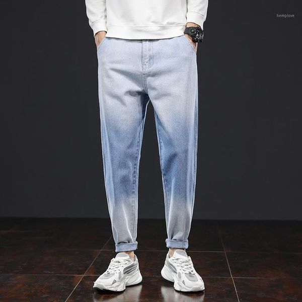 autumn men slim straight jeans blue fashion trend leggings denim harem trousers male casual baggy regular fit cropped dad pants1
autumn men slim straight jeans blue fashion trend leggings denim harem trousers male casual baggy regular fit cropped dad pants1