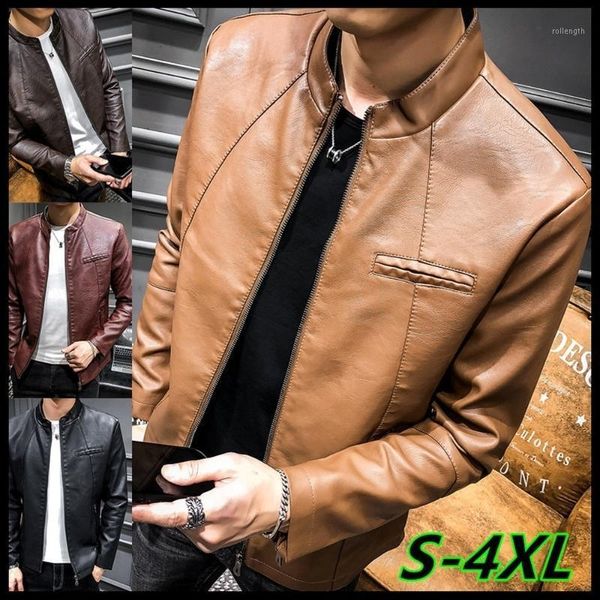 autumn winter mens leather jackets and coats windbreakers faux thick coats fleece lining motorcycle streetwear full1, Black
autumn winter mens leather jackets and coats windbreakers faux thick coats fleece lining motorcycle streetwear full1, Black