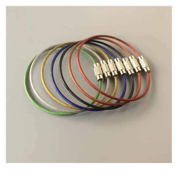 5pcs edc stain steel wire 150mm*15mm keychain ring key keyring circle rope cable loop outdoor camp luggage tag screw loc qylvwg
5pcs edc stain steel wire 150mm*15mm keychain ring key keyring circle rope cable loop outdoor camp luggage tag screw loc qylvwg