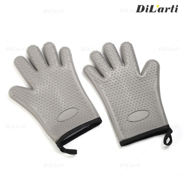 kitchen household anti-scalding oven baking high temperature resistant thickened silicone five-finger insulation gloves, Blue;gray
kitchen household anti-scalding oven baking high temperature resistant thickened silicone five-finger insulation gloves, Blue;gray