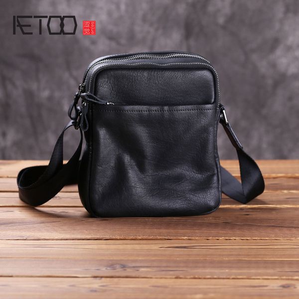 aetoo men's leather oblique cross bag, head leather mini shoulder bag, mobile phone bag, multi-function small bag
aetoo men's leather oblique cross bag, head leather mini shoulder bag, mobile phone bag, multi-function small bag