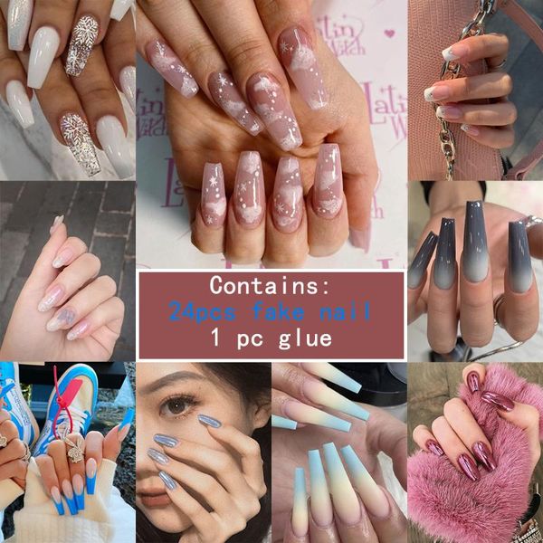 24pcs winter christmas snow cloud design nail polish seal layer ballet fake nails 3d butterfly glitter powder gradient nail art, Red;gold
24pcs winter christmas snow cloud design nail polish seal layer ballet fake nails 3d butterfly glitter powder gradient nail art, Red;gold