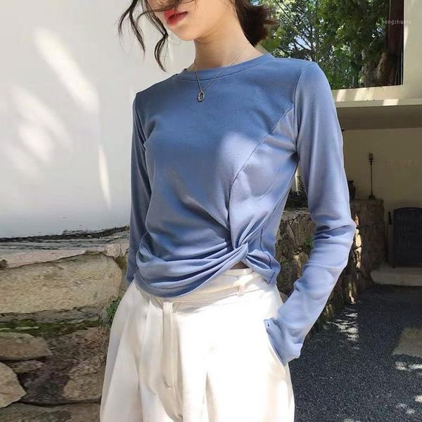 fashion women casual o-neck solid knot blouse autumn shirt long sleeve slim chemisier femme blusas mujer de moda 2019 tdh1, White
fashion women casual o-neck solid knot blouse autumn shirt long sleeve slim chemisier femme blusas mujer de moda 2019 tdh1, White