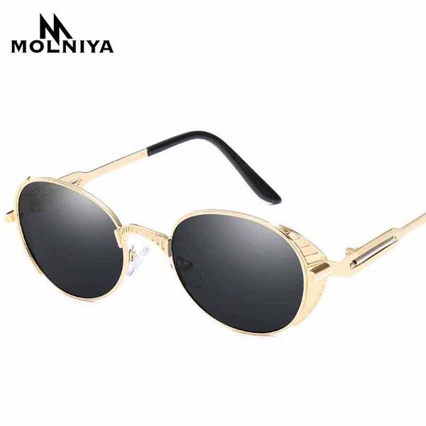 sunglasses molniya brand 2021 mirror lens round glasses goggles steampunk vintage retro for men and women hisper eyewear, White;black
sunglasses molniya brand 2021 mirror lens round glasses goggles steampunk vintage retro for men and women hisper eyewear, White;black