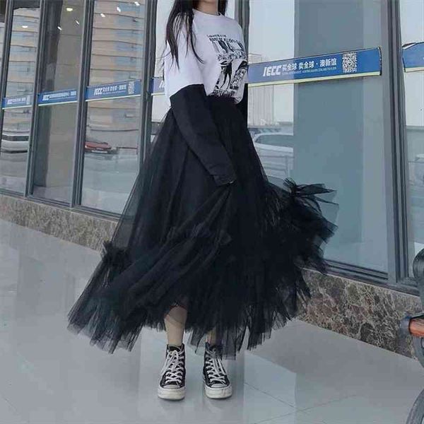 high waist pleated long skirt female ankle-length skirt vintage tulle skirts womens black elastic puffy tulle skirts
high waist pleated long skirt female ankle-length skirt vintage tulle skirts womens black elastic puffy tulle skirts