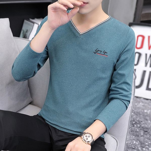 new long sleeve men's slim fit t- in autumn winter 2020 blue cotton warm coat shirt bottomed shirt youth v-neck warm coat giqgn
new long sleeve men's slim fit t- in autumn winter 2020 blue cotton warm coat shirt bottomed shirt youth v-neck warm coat giqgn