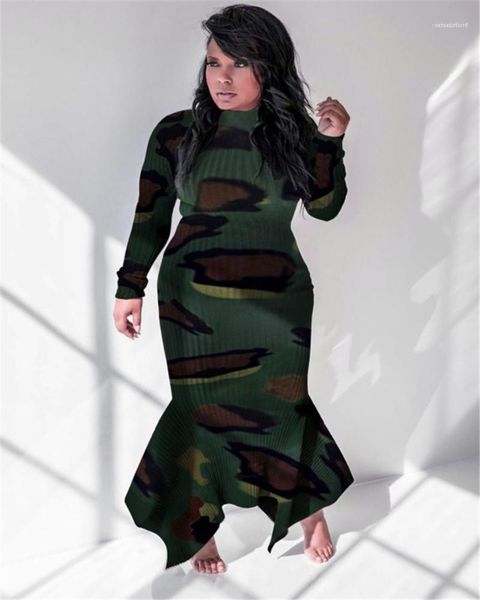 fashion camouflage print long sleeve crew neck irregular party dress plus size dresses women clothing sexy, Black;gray
fashion camouflage print long sleeve crew neck irregular party dress plus size dresses women clothing sexy, Black;gray