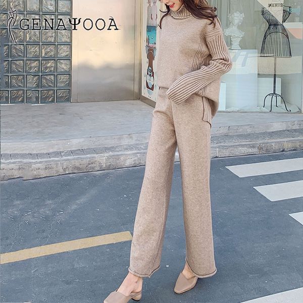 genayooa turtleneck pullover 2 piece set women warm winter knit sweater two piece set and pants tracksuit women korean 201007, White
genayooa turtleneck pullover 2 piece set women warm winter knit sweater two piece set and pants tracksuit women korean 201007, White