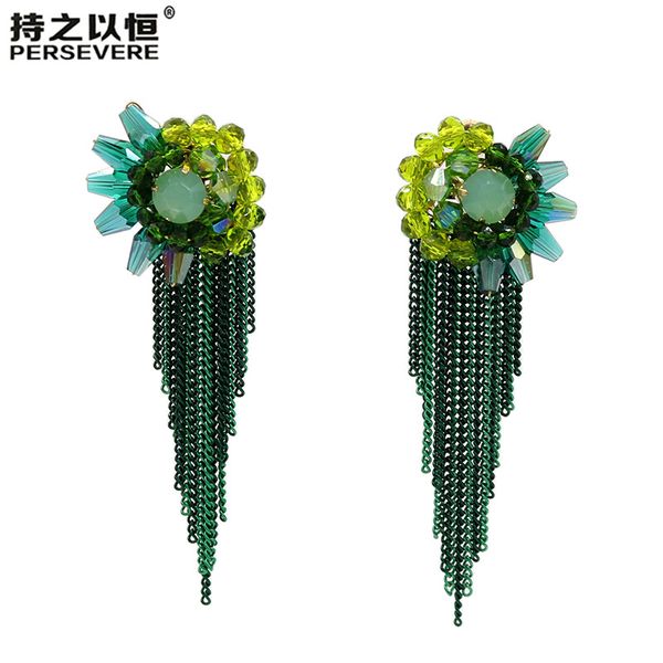 dangle & chandelier elegant crystal beaded metal chain short tassel earrings for women blue green purple handmade boho charms jewelry, Silver
dangle & chandelier elegant crystal beaded metal chain short tassel earrings for women blue green purple handmade boho charms jewelry, Silver