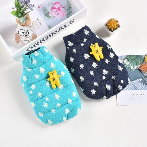 two feet printed christmas dog clothes for autumn and winter quilted cotton cloth pet lantern two-sided warm dog vest winter1
two feet printed christmas dog clothes for autumn and winter quilted cotton cloth pet lantern two-sided warm dog vest winter1