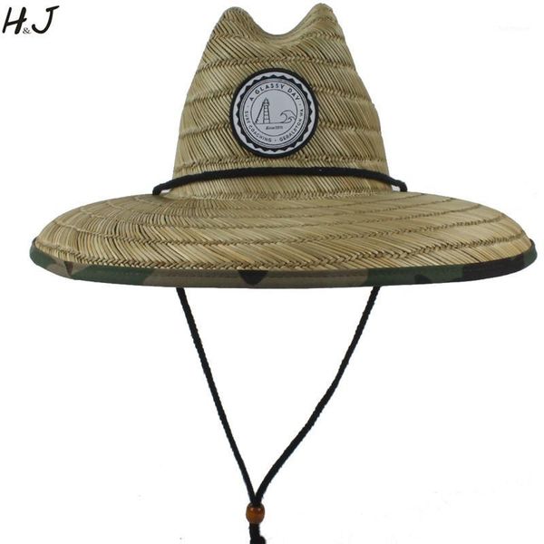 natural straw weave summer women beach sun hat outdoor wide brim camouflage kahuna lifeguard hat size 56-58cm1, Blue;gray
natural straw weave summer women beach sun hat outdoor wide brim camouflage kahuna lifeguard hat size 56-58cm1, Blue;gray