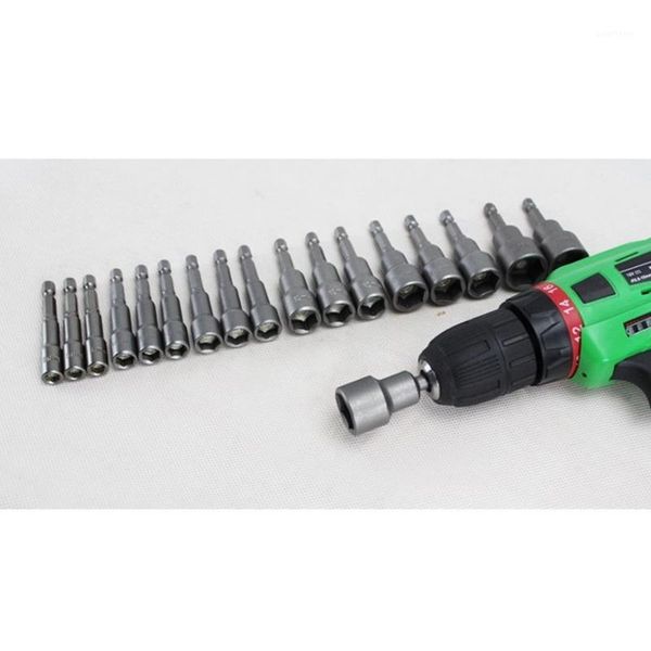 5/6/9pcs 6-19mm hex socket sleeve nozzles 1/4" drill bits adapter electric screwdriver strong magnetic nut driver tool set1
5/6/9pcs 6-19mm hex socket sleeve nozzles 1/4" drill bits adapter electric screwdriver strong magnetic nut driver tool set1