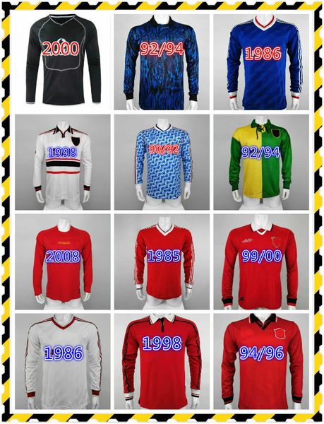 long sleeve 07 08 90 92 united retro final match utd home 94 98 united ronaldo beckham cantona keane scholes giggs jersey, Black
long sleeve 07 08 90 92 united retro final match utd home 94 98 united ronaldo beckham cantona keane scholes giggs jersey, Black