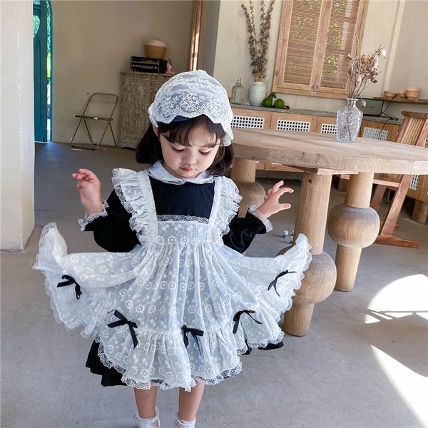 xzrwg girls autumn princess dressdress dress2020 pxlkw doll collar luo lita princess dress children's western style new girlsdress gauz, Black;gray
xzrwg girls autumn princess dressdress dress2020 pxlkw doll collar luo lita princess dress children's western style new girlsdress gauz, Black;gray
